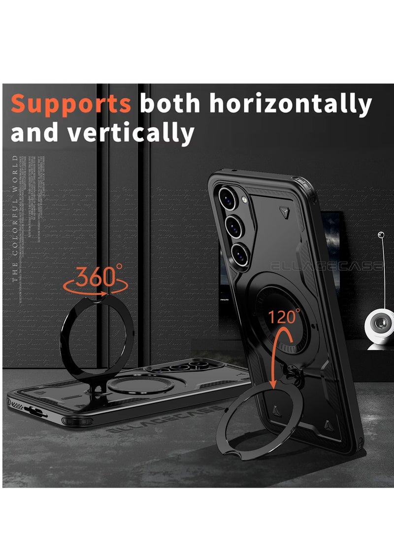 ELLAGECASE حافظة واقية مع حلقة لهاتف سامسونج جالكسي S23 بلس - Image 5