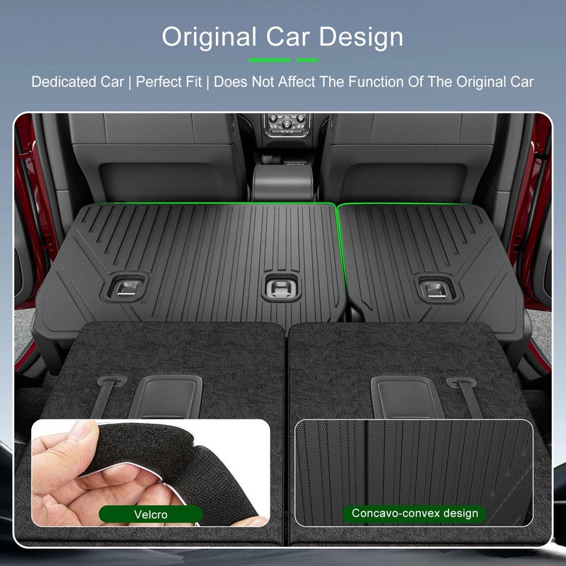 xipoqix 2nd Row Backrest Mat for 2016-2024 Dodge Durango - Seat Back Protector for 7 Seats - Image 2