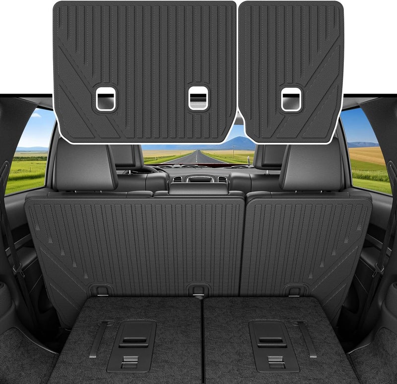 xipoqix 2nd Row Backrest Mat for 2016-2024 Dodge Durango - Seat Back Protector for 7 Seats - Image 1