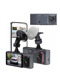 Excefore Dash Cam with WiFi 1080P Prime Deals of The Day Today Only Two Lens Dashboard Car Cameras Dash Camera for Cars HD Nightc Vision/G Sensor/Parking Monitor/Loop Recording/Reverse Image, Support 128GB Max  - Image 2
