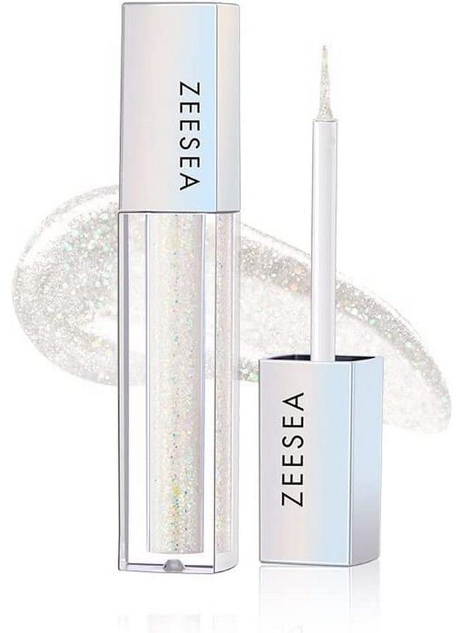 ZEESEA Glitter Galaxy Colored Liquid Eyeshadow Dazzling Shimmer Eye Makeup High Pigmented & Long Lasting (06 Pandora Box) - Image 1