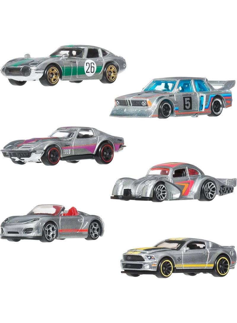 Hot Wheels Zamac Multipack JLB26 | Surprise Pack of 6 Cars | Age 3Y+ - Image 1