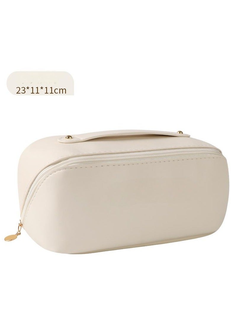 PU pillow portable travel large capacity toiletry bag desktop storage storage bag travel out travel - Image 1