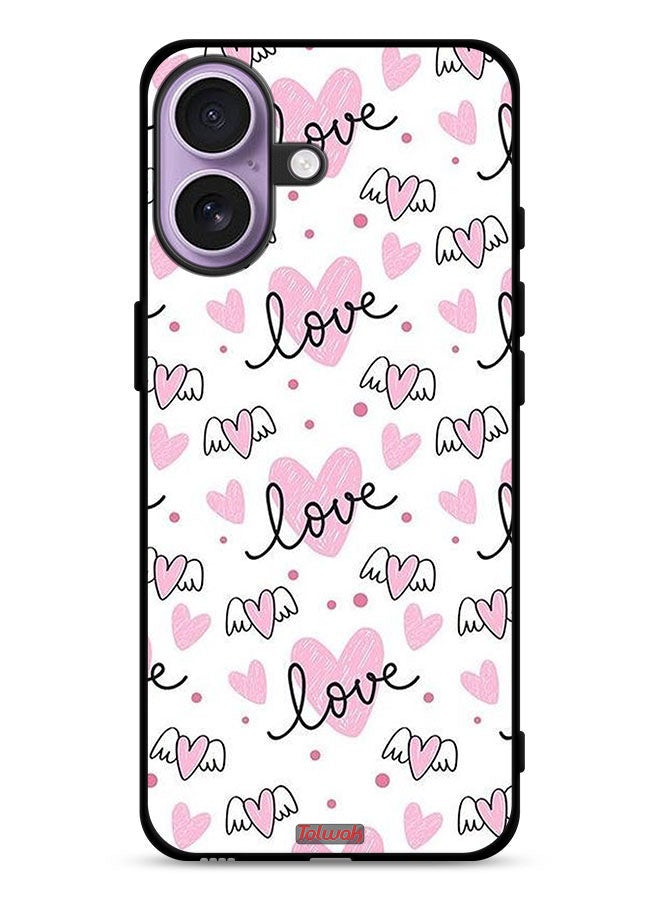 Tolwak Apple iPhone 17 Protective Case Cover Love And Heart Art Pattern - Image 1