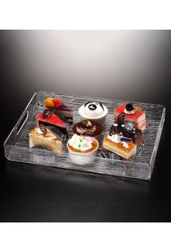 Basic Tray Bark Clear 56 cm