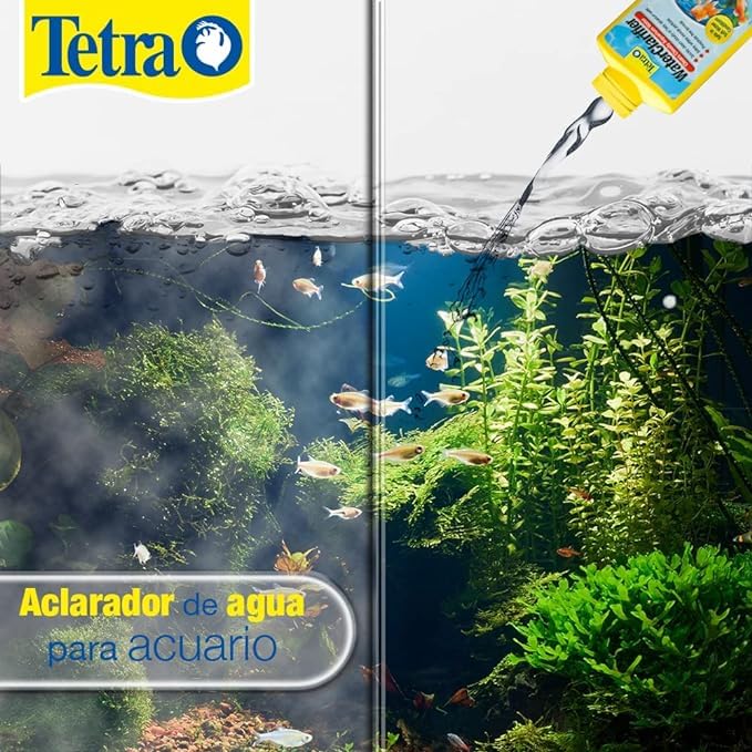 Tetra Water Clarifier, Aquarium Treatment Solution, 8.45 oz, Clears Cloudy Aquarium Water, Safe to Use with Fish and Plants, For Fresh Water - Image 1
