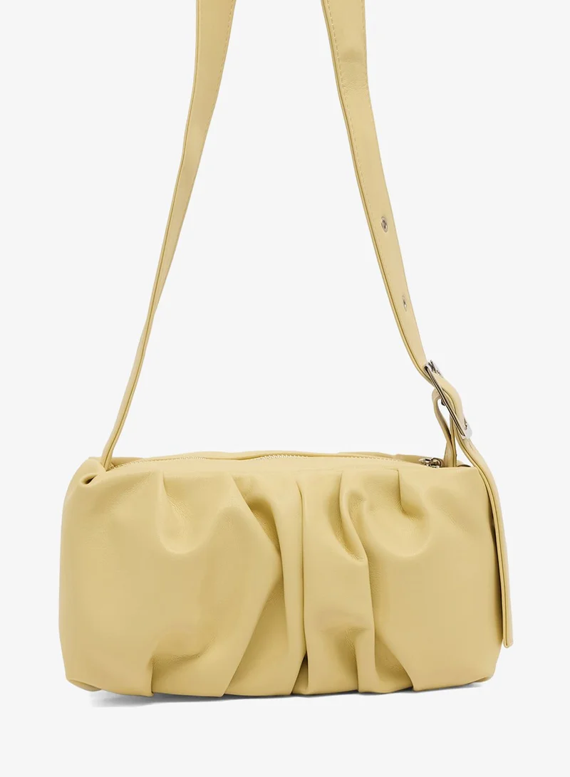 Ginger Scrunched Crossbody Bag