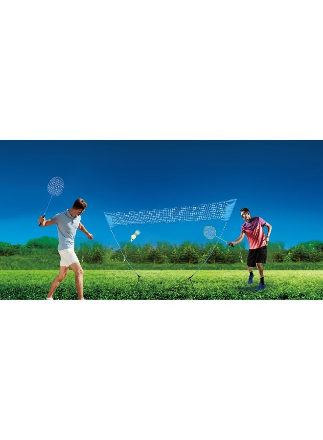 Hostfull Portable Outdoor Badminton Set with Net and Rackets – Complete Travel Sports Set for Kids & Adults, Easy Assembly Yard Game with Carry Case - Image 4