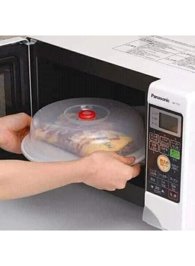 غطاء ميكروويف لحماية الطعام والميكروويف – توزيع حراري متساوي وحماية من الأبخرة والأوساخ HR - Image 2