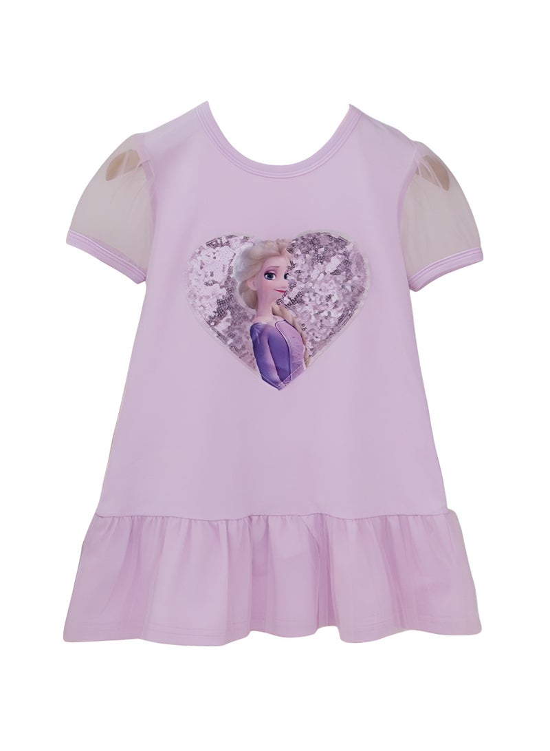 D'Daniela Sequin Graphic Dress - Image 1