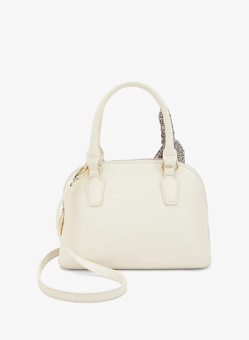 Flora Bella By Shoexpress CREAM Flora Bella Scarf Accent Crossbody Bag with Detachable Pouch for Women | Best Price UAE