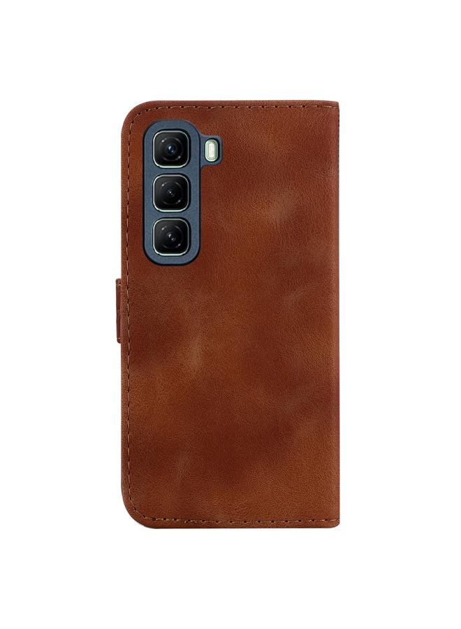 S-TOP Case For Infinix Hot 50 4G Seven-shaped Embossed Leather Phone Case - Image 3