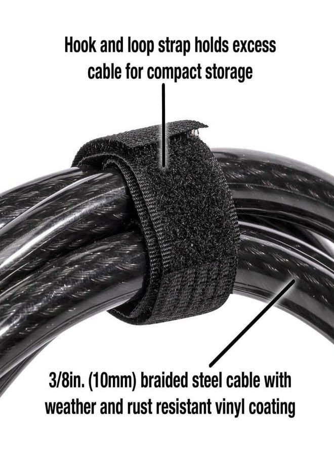 Master Lock Python 8ft Cable Lock - Image 3