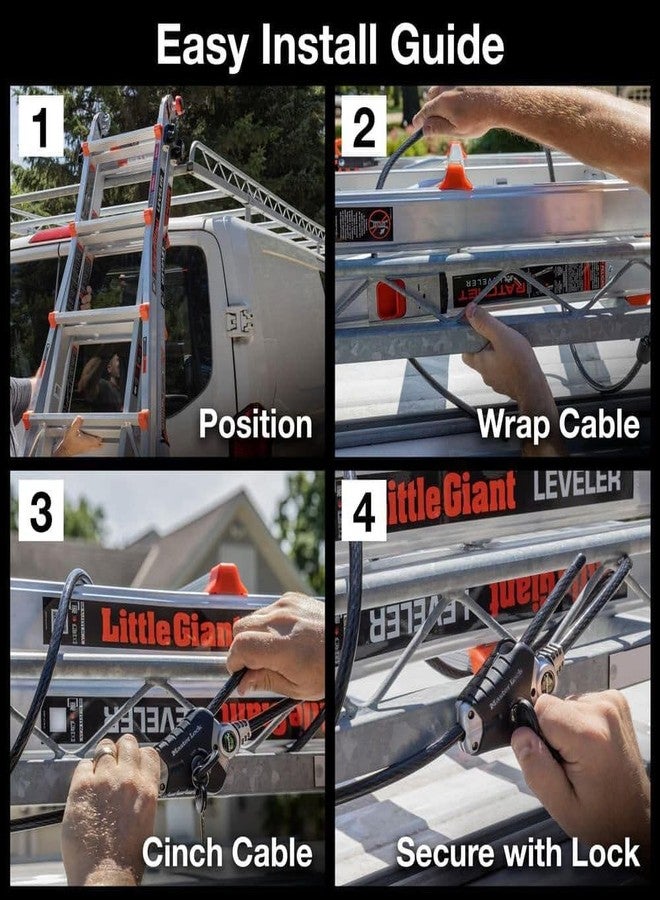 Master Lock Python 8ft Cable Lock - Image 5