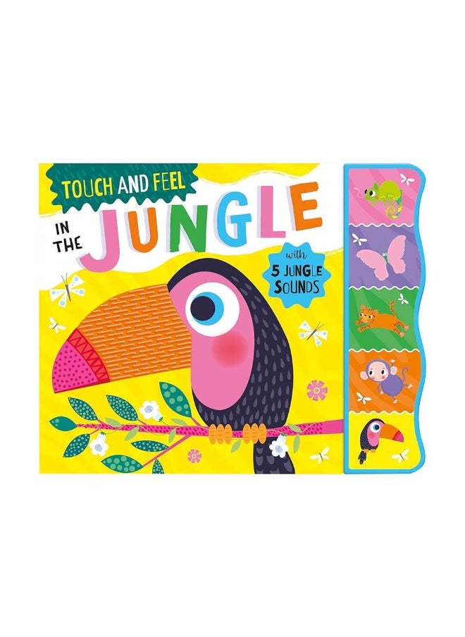 North Parade Touch & Feel in the Jungle Sound Book (6 Pages)  - Image 1