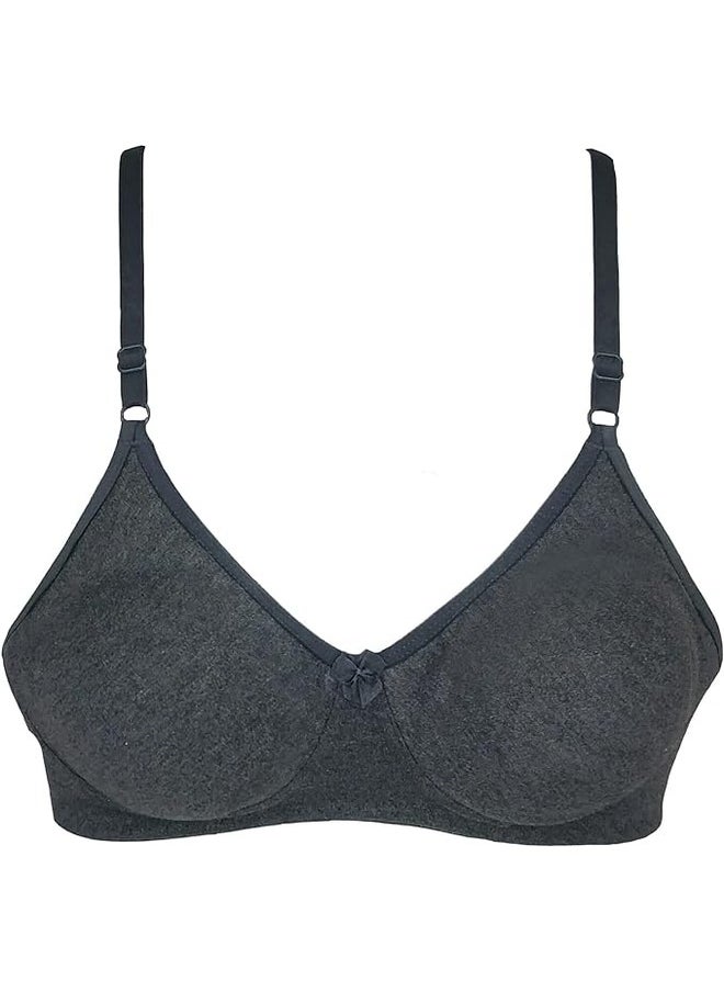 Love Bell - Love Bell Women's Everyday Bra - Non-Padded Soft Cup T-shirt Bra - Premium Cotton - Seamless, Moulded, 18 hour Tshirt Bra - Image 1
