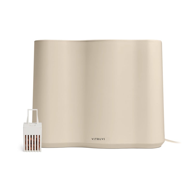 Vitruvi Vitruvi Cloud Humidifier for Bedroom  Large Humidifier Up to 600 sq ft  Cool Mist Humidifiers for Bedroom Quiet  Ultrasonic Humidifiers  24 Hr Run Time  Oat 