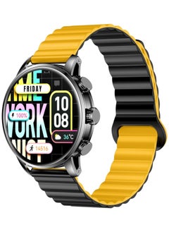 Kr2 Smart Calling Watch Double Straps - Black