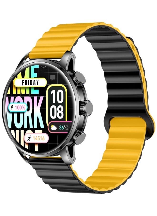 KIESLECT - Kr2 Smart Calling Watch Double Straps - Black - Image 1