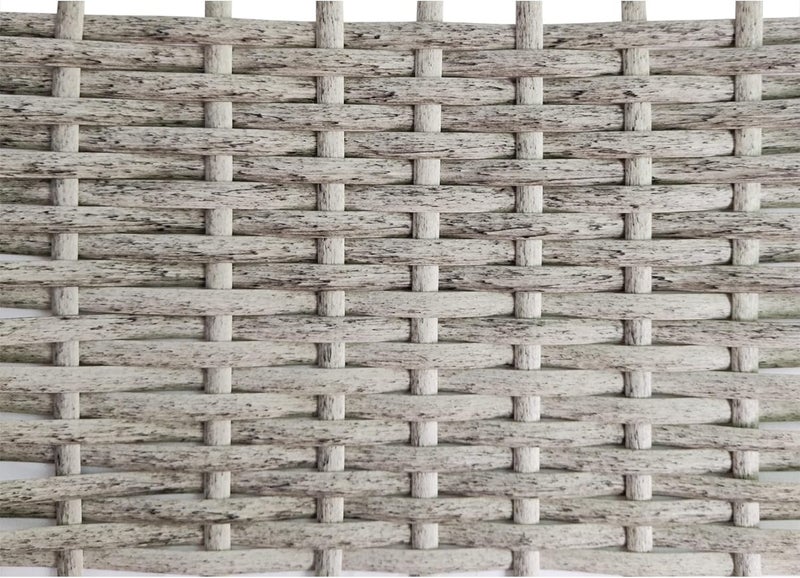 Feyart 25m/82ft 8.5mm All Weather Rattan + Weaving Tool, Repair Kit for Rattan Garden Furniture Set Table Chair Sofa, Mottled Grey - Image 3