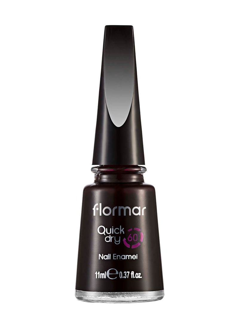 flormar Quick Dry Nail Enamel-Qd08 Tender Salmon - Image 1