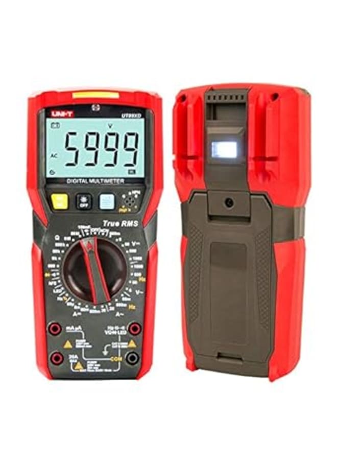 UNI-T UT89XD True RMS 6000 Counts LED digital multimeter test ac dc Voltmeter Ammeter Capacitance Frequency Resistance test