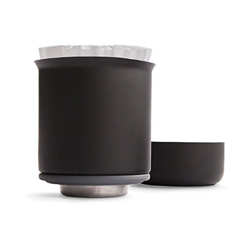 Fellow Stagg Pour-Over Coffee Dripper 20 oz [XF], For Brewing a 20 oz cup of Coffee, Stainless Steel Double Wall Vacuum Insulated, Non-Clogging, Fast Drip, Portable Coffee Maker + 20 Filters - Image 1