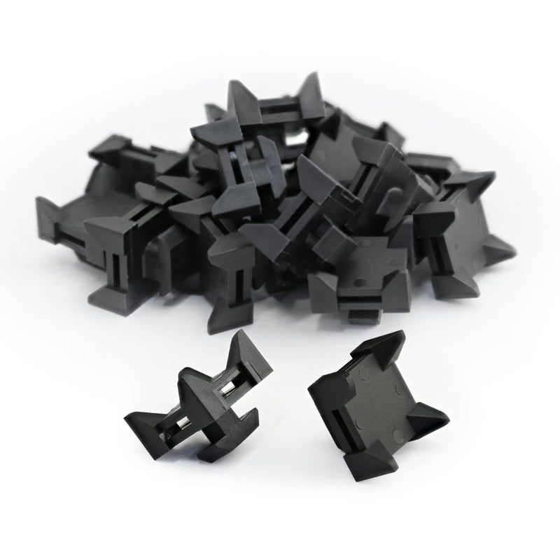 80/20 8020 12316 15 and 40 Series Nylon Cable Zip Tie Mounting Block 8020 Cable Tie Mount for Wire Management 100 - Image 2