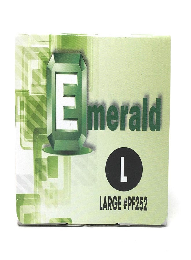 Emerald Digi-Gloves, Powder Free Disposable Latex Gloves (Large) - Image 3