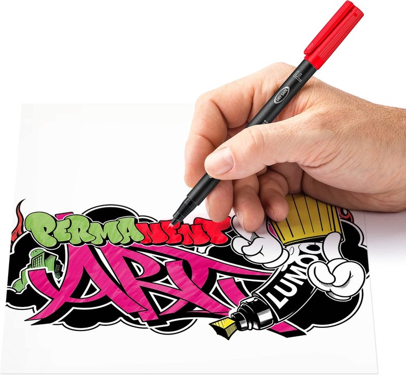 STAEDTLER Lumocolor Permanent Markers - Pack of 10 - Image 4