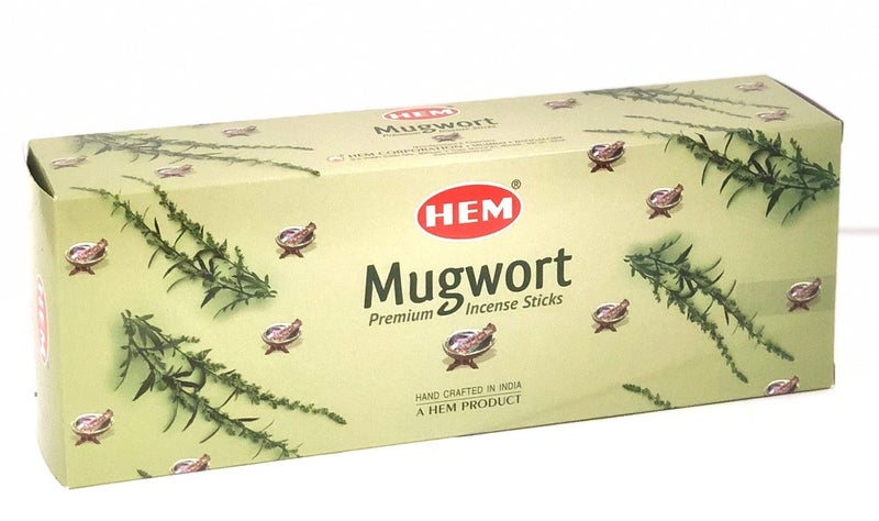 HEM HEM Incense Sticks Mugwort Artemisa Mugwort 6 x 20 Sticks 