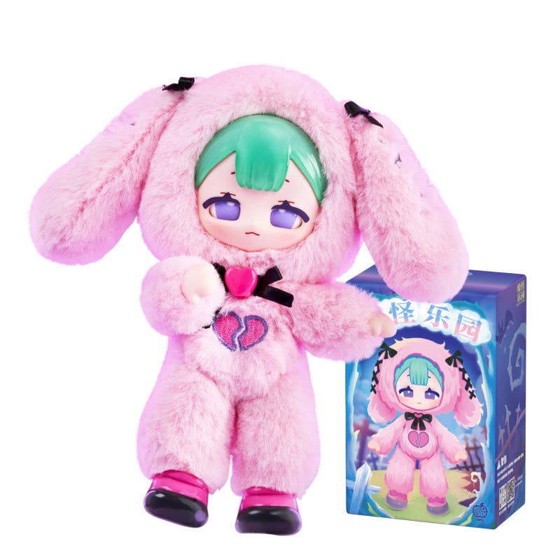 CALEMBOU Plush Doll Blind Box 7 Eve Lynna Series Vinyl Plush Blind Box Kawaii 1 of 6 Possible Mystery Collectible Toys Cute Soft Animals Charm Christmas Birthday Gifts Strange Park Series - Image 2