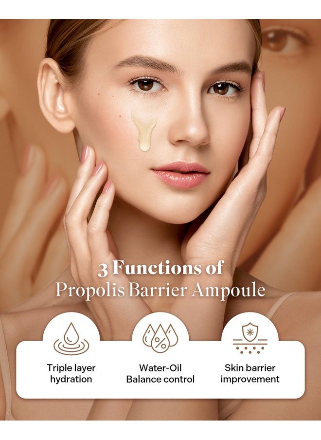 maxclinic Propolis Barrier Ampoule | Deeply Nourishing Honey Ampoule Korean Skin Care & Face Serum For Women & Men | Skinfortifying Facial Serum Ampoule | Ceramide Calming Serum (3.38 Fl Oz)  - Image 5