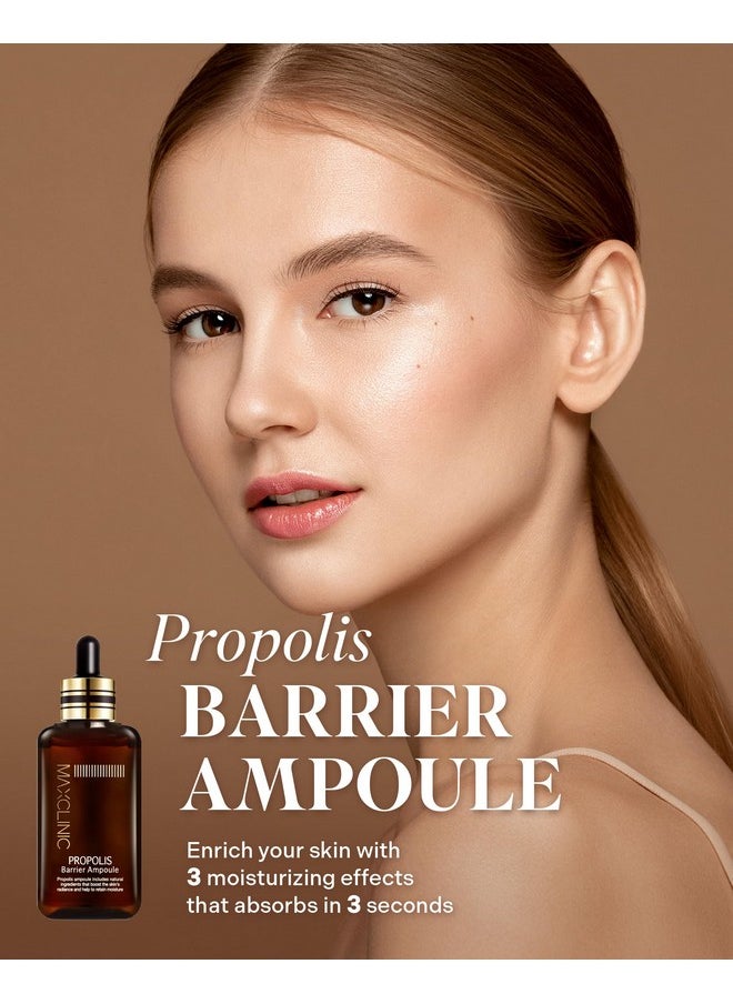 maxclinic Propolis Barrier Ampoule | Deeply Nourishing Honey Ampoule Korean Skin Care & Face Serum For Women & Men | Skinfortifying Facial Serum Ampoule | Ceramide Calming Serum (3.38 Fl Oz)  - Image 2
