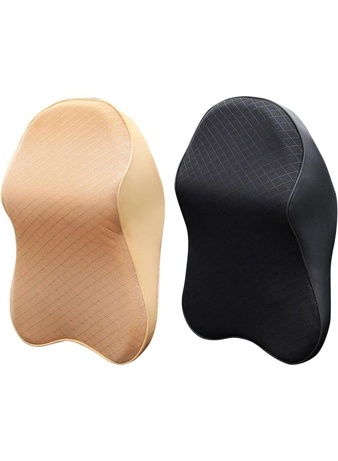 Car Neck Pillow Adjustable Headrest 3D Memory Foam Auto Headrest Compatible With Head Pain Relief Neck Support Holder Car Styling Pillow - Image 2