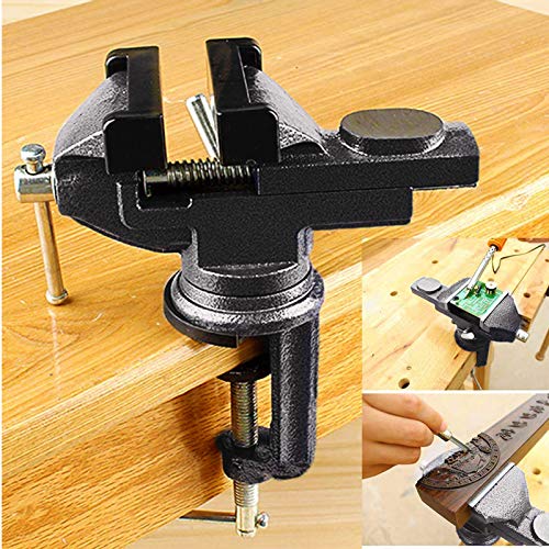MYTEC Home Vise Clamp-On Vise，2.5" black - Image 1