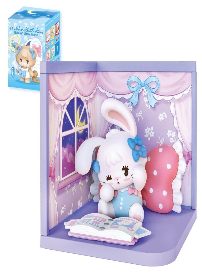 روبوتايم صندوق مفاجآت روبوتايم بيبيز ليتل وورلد، قطعة واحدة، دمية كاواي، شخصية أكشن، قابلة للتجميع، ديكور مكتب لطيف، ألعاب فنية عشوائية، هدايا إبداعية - Image 1