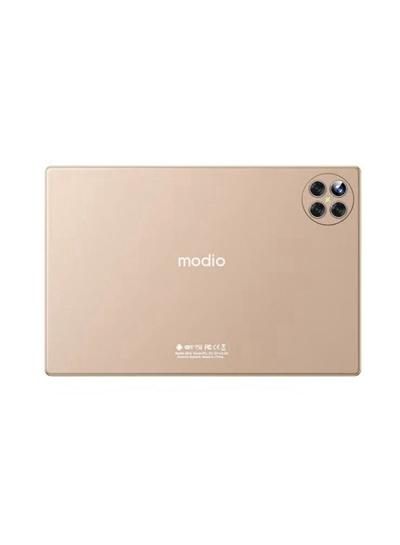 MODIO TAB M19 Smart Android Tablet 10.1-Inch Display 10000mAh Battery Dual SIM Gold 8GB RAM 512GB 5G –With Bluetooth Keyboard - Image 2