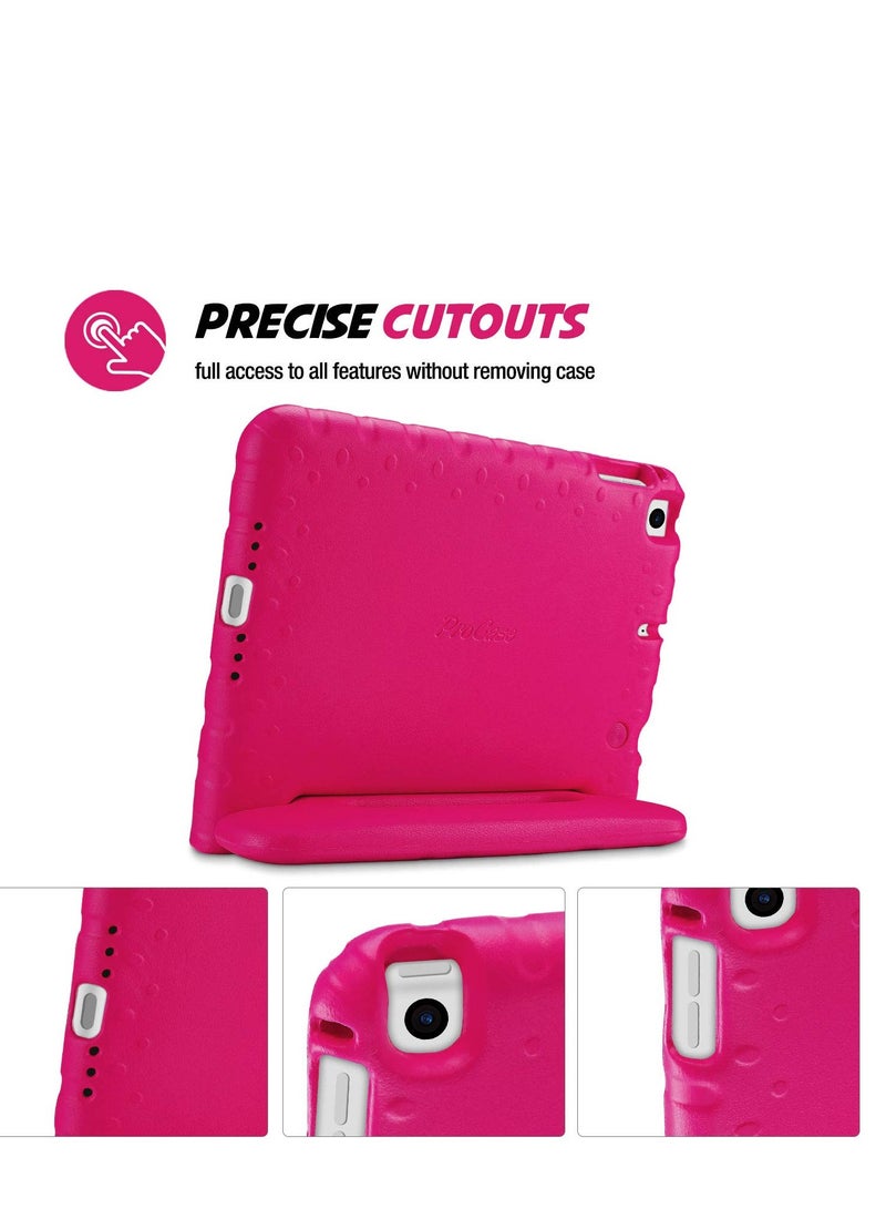 Procases Kids Case For Ipad Mini 5 2019 Mini 4 2015 Shockproof Convertible Handle Stand Cover Lightweight Kids Friendly Super Protective Case For Ipad Mini 5Th Gen 2019 Ipad Mini 4 Magenta - Image 5