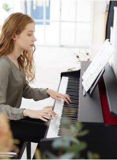 CASIO Celviano AP-470BK Digital Piano - Black - 88 Keys - AiR Sound Source - 22 Tones - 20W＋20W - Polyphony 256 with Adjustable Piano Bench  - Image 3