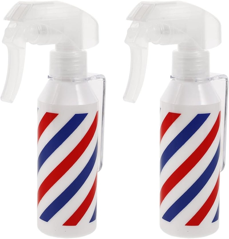 ABOOFAN 2pcs 120ml Barber Hair Styling Spray Bottles with Fine Mist for Salon Use Multipurpose Water Sprayer for Hair Care and Plant Misting - Image 1
