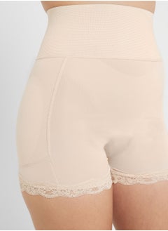 Ginger Sculpt High-Waisted Mid Thigh Shorts  - Image 3