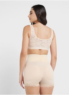 Ginger Sculpt High-Waisted Mid Thigh Shorts  - Image 4