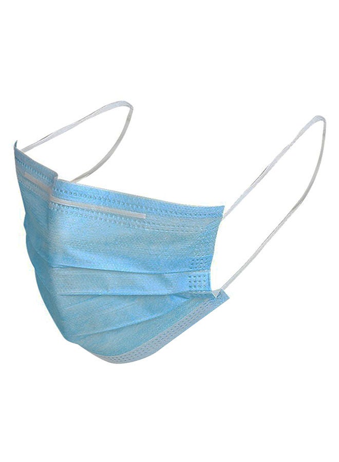 NIBEMINENT 50-Piece Three Layer Sterile Anti Pollution Surgical Mask Set