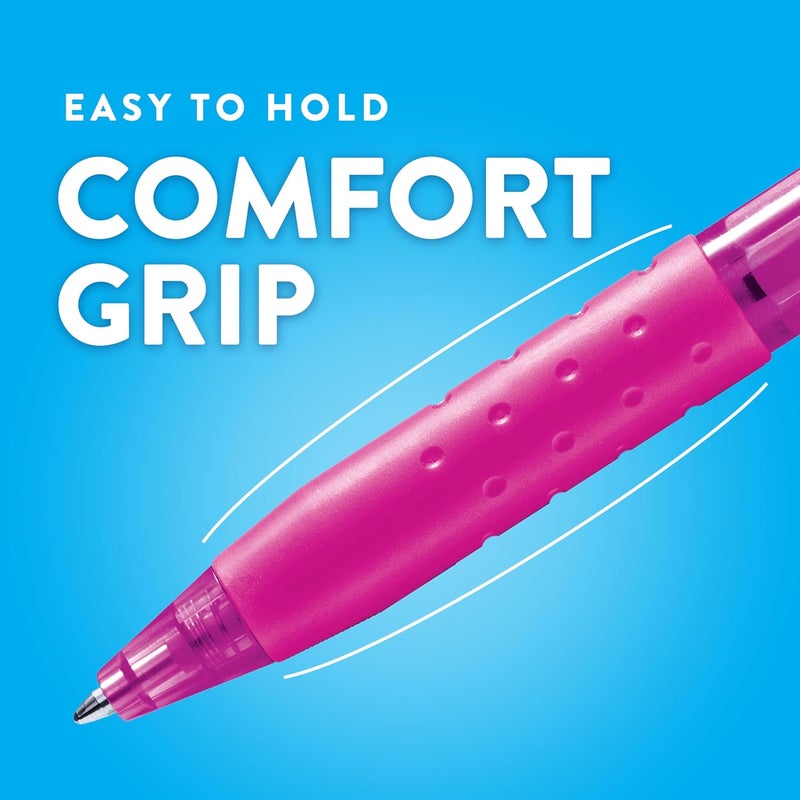 Papermate InkJoy 300RT Retractable Ballpoint Pens, Medium Point (1.0mm), Black, 24 Count - Image 3