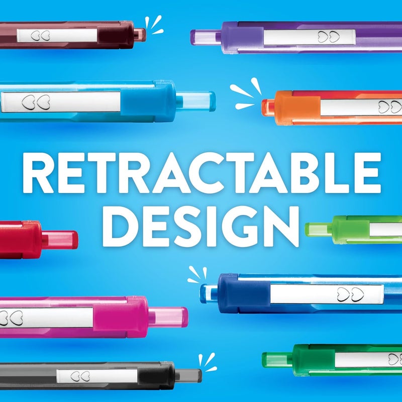 Papermate InkJoy 300RT Retractable Ballpoint Pens, Medium Point (1.0mm), Black, 24 Count - Image 4