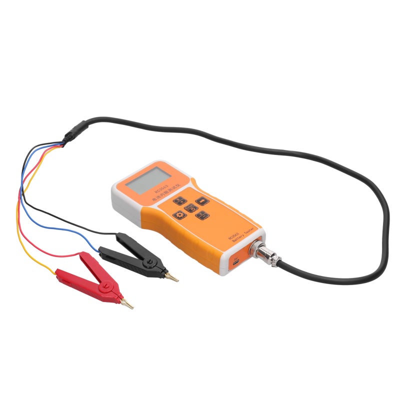 Handheld Battery Internal Resistance Voltage Tester: 200Ω 100V 1000mAh Lithium Battery Multi-Functional High-Precision - Portable LCD Display Intelligent Control for Battery Production Maintenance Sci - Image 4
