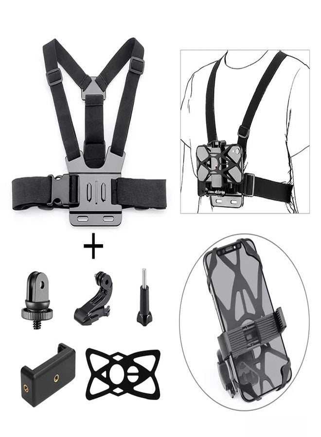 CASON Action Camera Chest Mount with Adjustable Strap CS6, CN10, Go Pro & Other Action Camera Models - Image 4