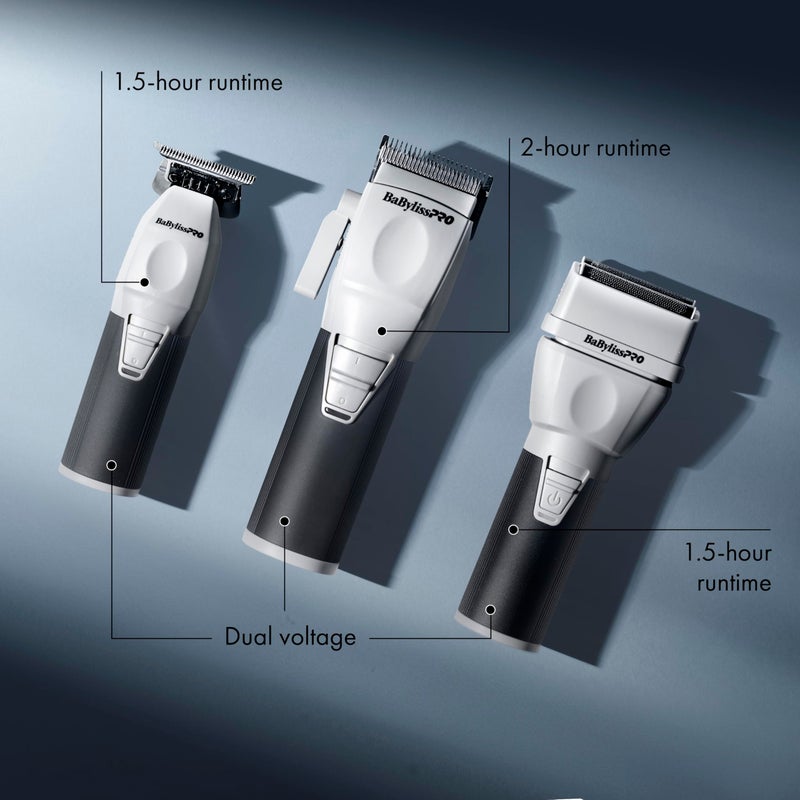 Babylisspro Corefx Clipper  Trimmer  And Double Foil Shaver Prepack - Image 2