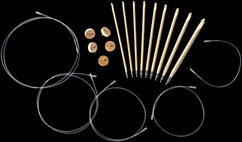 Clover Interchangeable Tunisian Crochet Hook "Takumi" Combo Set - Image 4
